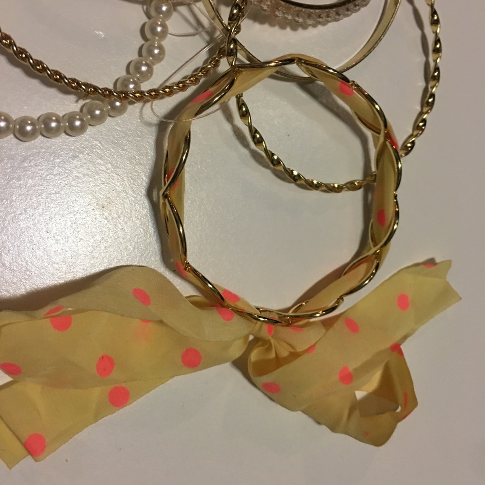Gold Stackable Bracelets - Picture 4 of 7